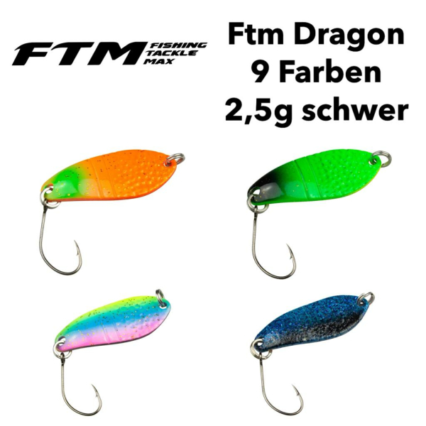 FTM Spoon Dragon 2,5g (3,2cm) - Forellenblinker