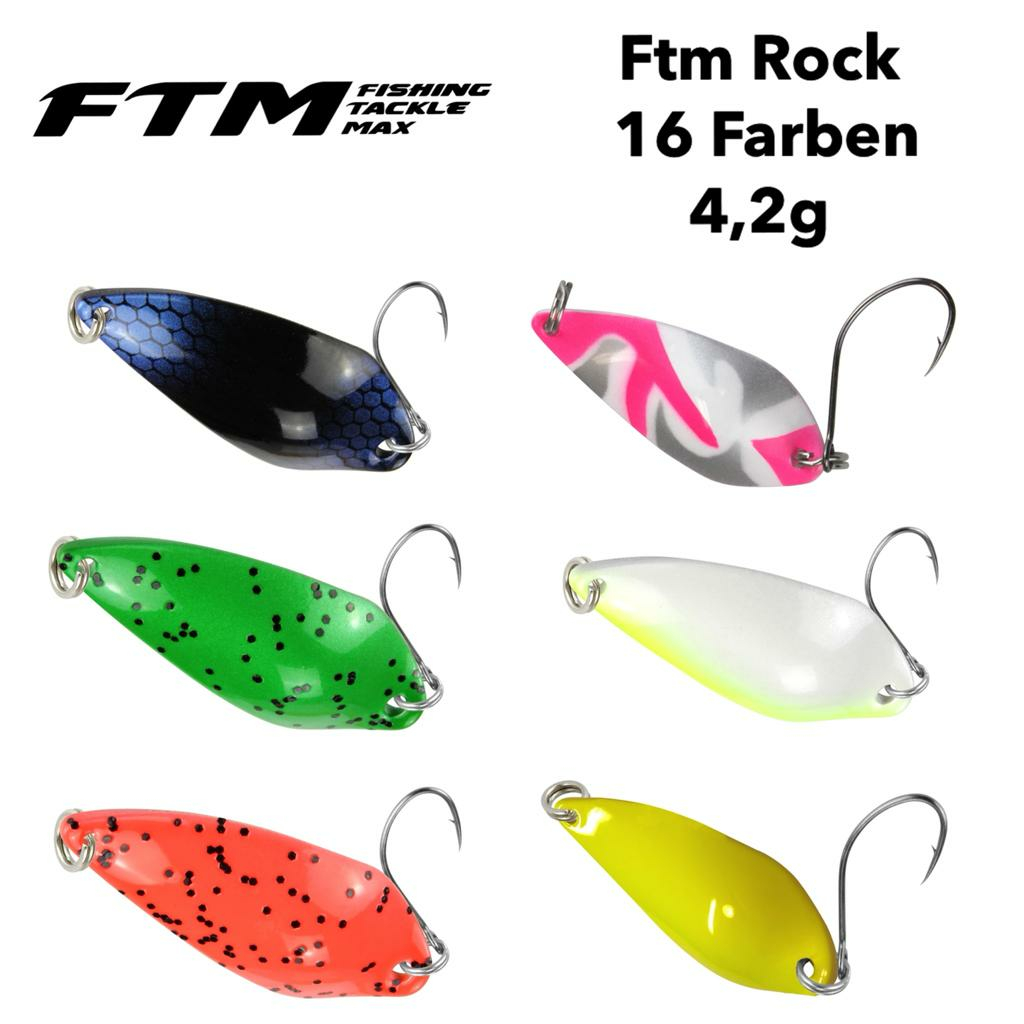 FTM Trout Spoon Forellenblinker Rock 02 4,2g 5200052 Blinker für Forelle Barsch 
