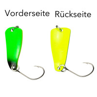 FTM Spoon Rumba - Forellenblinker gr&uuml;n-schwarz...