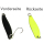 FTM Spoon Hammer 2,4g (3,3cm) - Forellenblinker schwarz/UV gelb