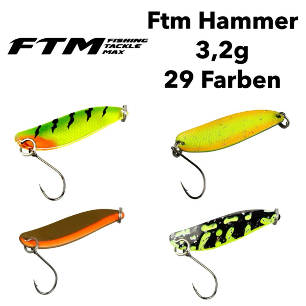 FTM Spoon Hammer 3,2g (3,9cm) - Forellenblinker