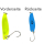 FTM Spoon Hammer 3,2g (3,9cm) - Forellenblinker UV gelb/UV blau