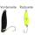 FTM Spoon Hammer 3,2g (3,9cm) - Forellenblinker schwarz/ UV gelb