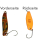 FTM Spoon Hammer 3,2g (3,9cm) - Forellenblinker camou braun/UV orange