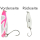 FTM Spoon Hammer 3,2g (3,9cm) - Forellenblinker camou pink/UV wei&szlig;