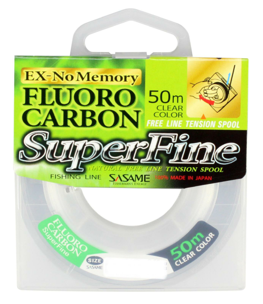 FTM Sasame Fluorocarbon Superfine - 50m Fluorocarbon 0,20mm / 2,90 KG