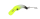 FTM Masu Wobbler 1,2g 2,9cm - Forellenwobbler gelb-wei&szlig;-schwarz UV