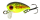 FTM Kahli Trout Hunter Mini 1,3g 2,2cm - Forellenwobbler gelb mit schwarzen + roten Punkten UV