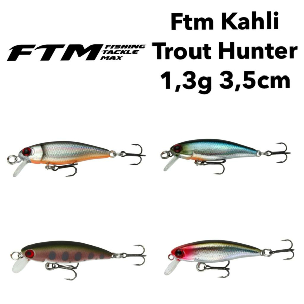 FTM Kahli Trout Hunter 1,3g 3,5cm - Forellenwobbler