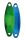 Seika FTM Spoon Wave Arrow - Forellenblinker gr&uuml;n/blau 3,6g