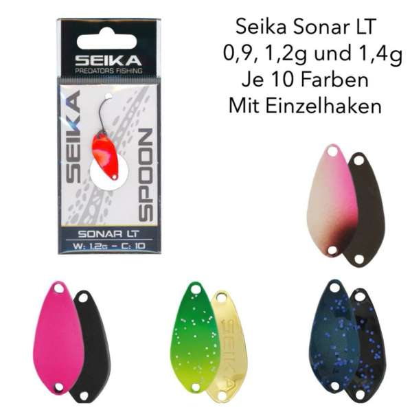 Seika FTM Spoon Sonar LT - Forellenblinker
