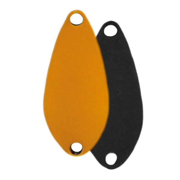 Seika FTM Spoon Sonar LT - Forellenblinker orange/schwarz 1,2g