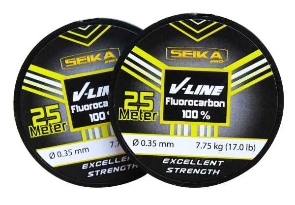 Seika Pro V-Line 100% Fluorocarbon 0,35mm / 7,75 KG