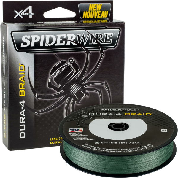 Spiderwire Dura Braid - 150m - geflochtene Schnur 0,10mm / 9,1 KG
