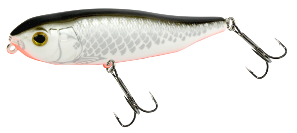 Seika Pro Wobbler Toyama 9,5cm 14g - Oberfl&auml;chenk&ouml;der White Fish