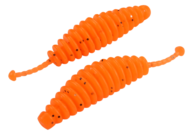 FTM Omura Baits Kong 5,5cm 1,6g - Forellenk&ouml;der neon orange mit Glitter UV Knoblauch