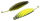 FTM Omura Baits Kong 5,5cm 1,6g - Forellenk&ouml;der neon gelb - schwarz UV Knoblauch
