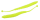 FTM Omura Baits Snake 8,4cm 1,4g - Forellenk&ouml;der neon gelb UV Bubble Gum