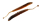 FTM Omura Baits Snake 8,4cm 1,4g - Forellenk&ouml;der neon orange - schwarz UV Knoblauch