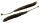 FTM Omura Baits Snake 8,4cm 1,4g - Forellenk&ouml;der schwarz - gold mit Glitter  Knoblauch