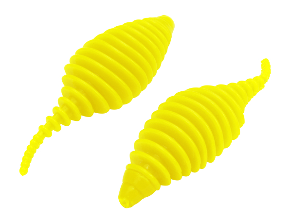 FTM Omura Baits Pongo 6,5cm 3,1g - Forellenk&ouml;der neon gelb UV Knoblauch