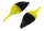 FTM Omura Baits Pongo 6,5cm 3,1g - Forellenk&ouml;der schwarz -  neon gelb UV Knoblauch