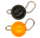 FTM Omura Tungsten Cheburashka - Jig K&ouml;pfe schwarz / orange 0,8g