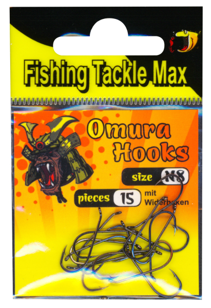 FTM Omura Hooks Nymphe - 15 Forellenhaken 8