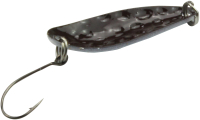 FTM Trout Spoon Crator 2,3g (3,20 cm) - Forellenblinker wei&szlig;/braun