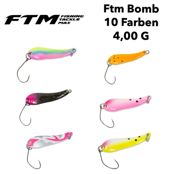 FTM Spoon Bomb 4,0g - Forellenblinker