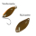 FTM Spoon Fly 1,2g (2,10 cm) - Forellenblinker braun/orange