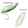 FTM Spoon Strike 2,1g (2,6cm) - Forellenblinker gr&uuml;n/wei&szlig; Glitter